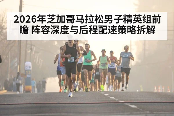chicago marathon runners city skyline